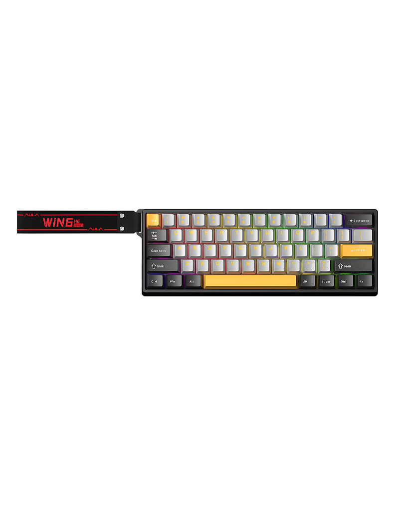 (PRONTA ENTREGA) Teclado Magnético AULA WIN60HE - 8000hz - VTR Imports