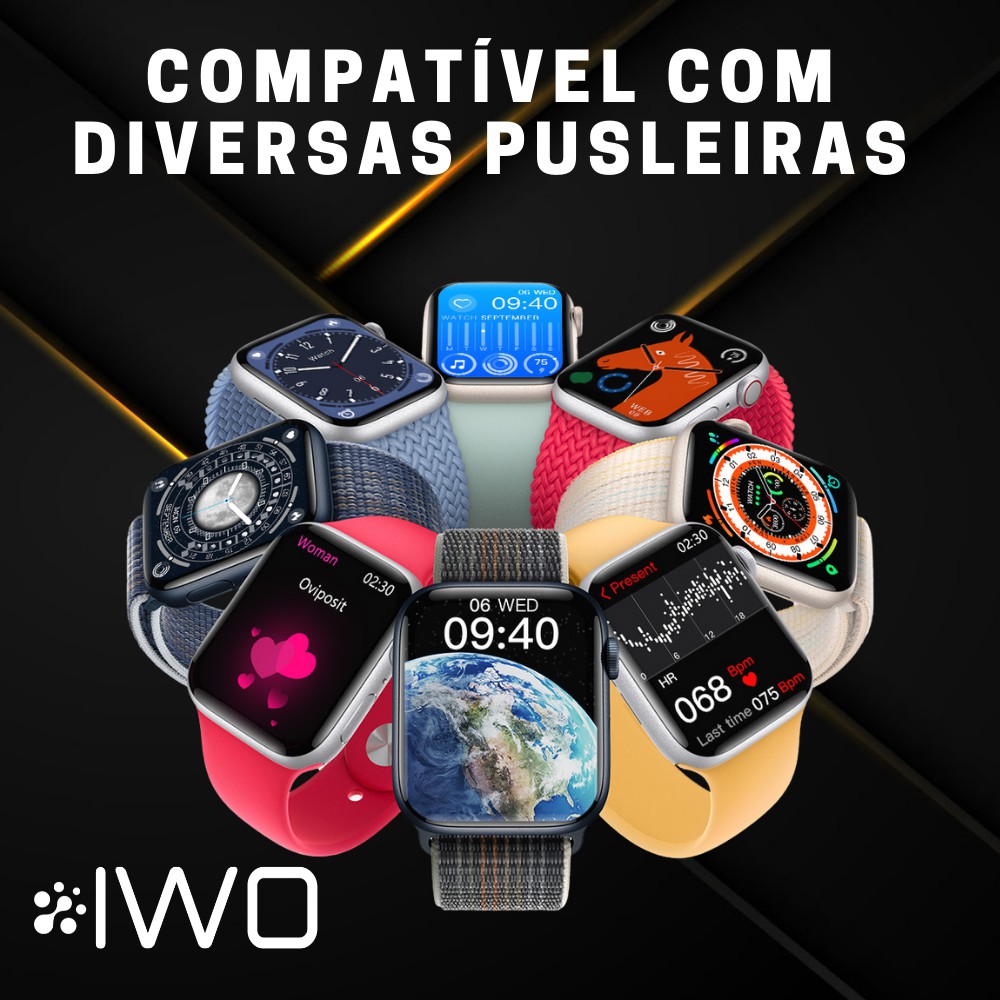 SmartWatch Relógio Inteligente W58 pro Série 8 45mm - Lefal Cold