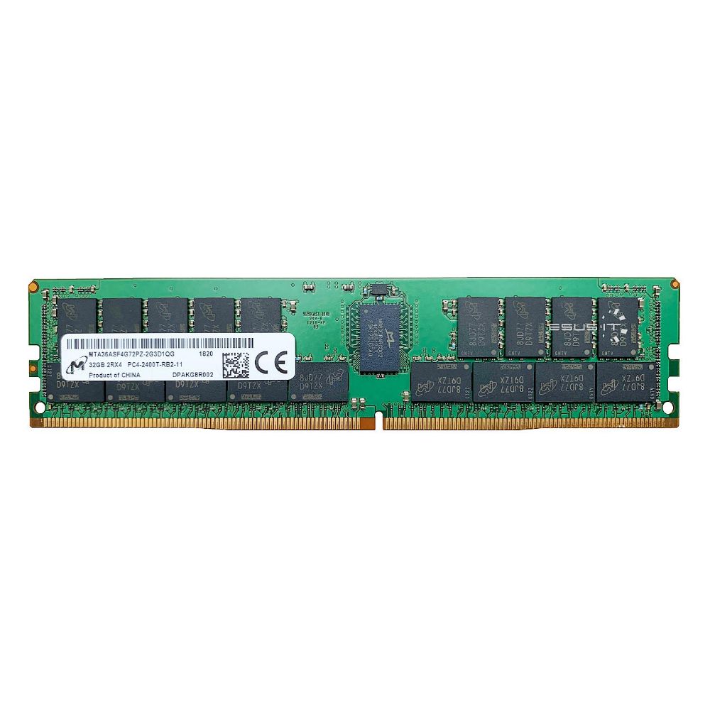 Memória Servidor 32GB DDR4 2400 ECC RDIMM Micron - MTA36ASF4G72PZ
