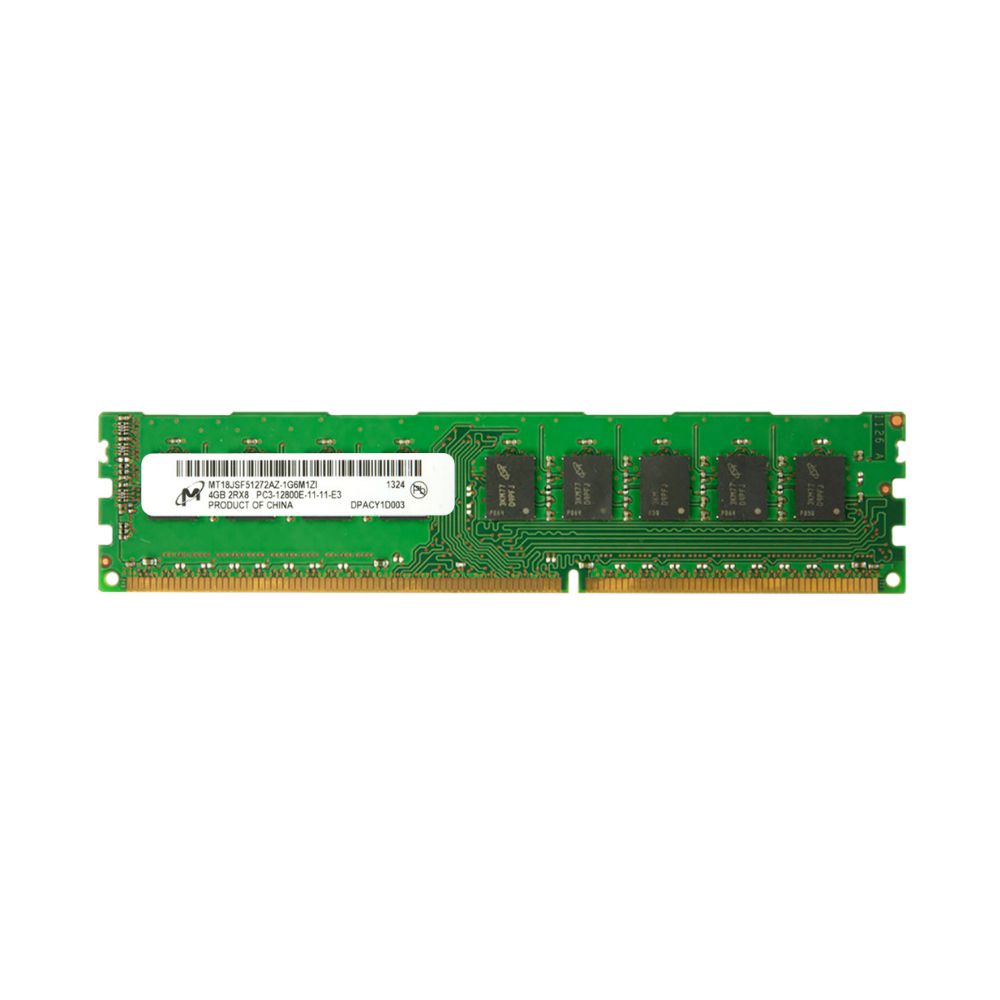 4GB RAM Serveur Micron MT18KSF51272AZ-1G6K1ZG PC3L-12800E 1600 Mhz DIMM CL11 ECC