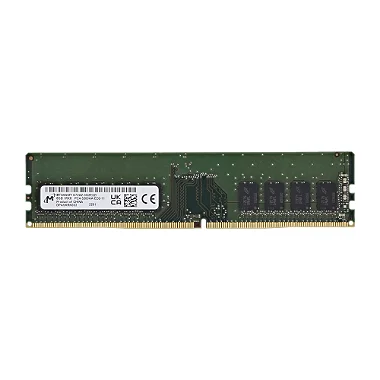 Memória Servidor 8GB DDR4 3200 ECC UDIMM Micron - MTA9ASF1G72AZ