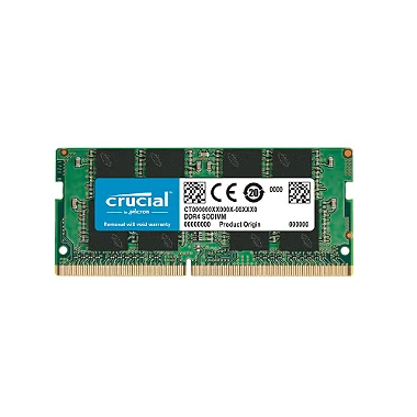 Memória Notebook 8GB DDR4 2400 SODIMM Crucial - CT8G4SFS824A