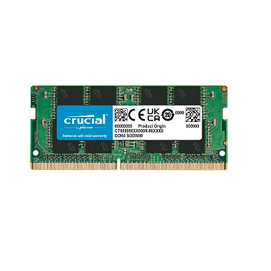 Memória Notebook 16GB DDR4 2666 SODIMM Crucial - CB16GS2666