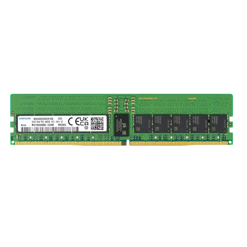Memória Servidor 32GB DDR5 4800 ECC RDIMM Samsung - M321R4GA3BB0