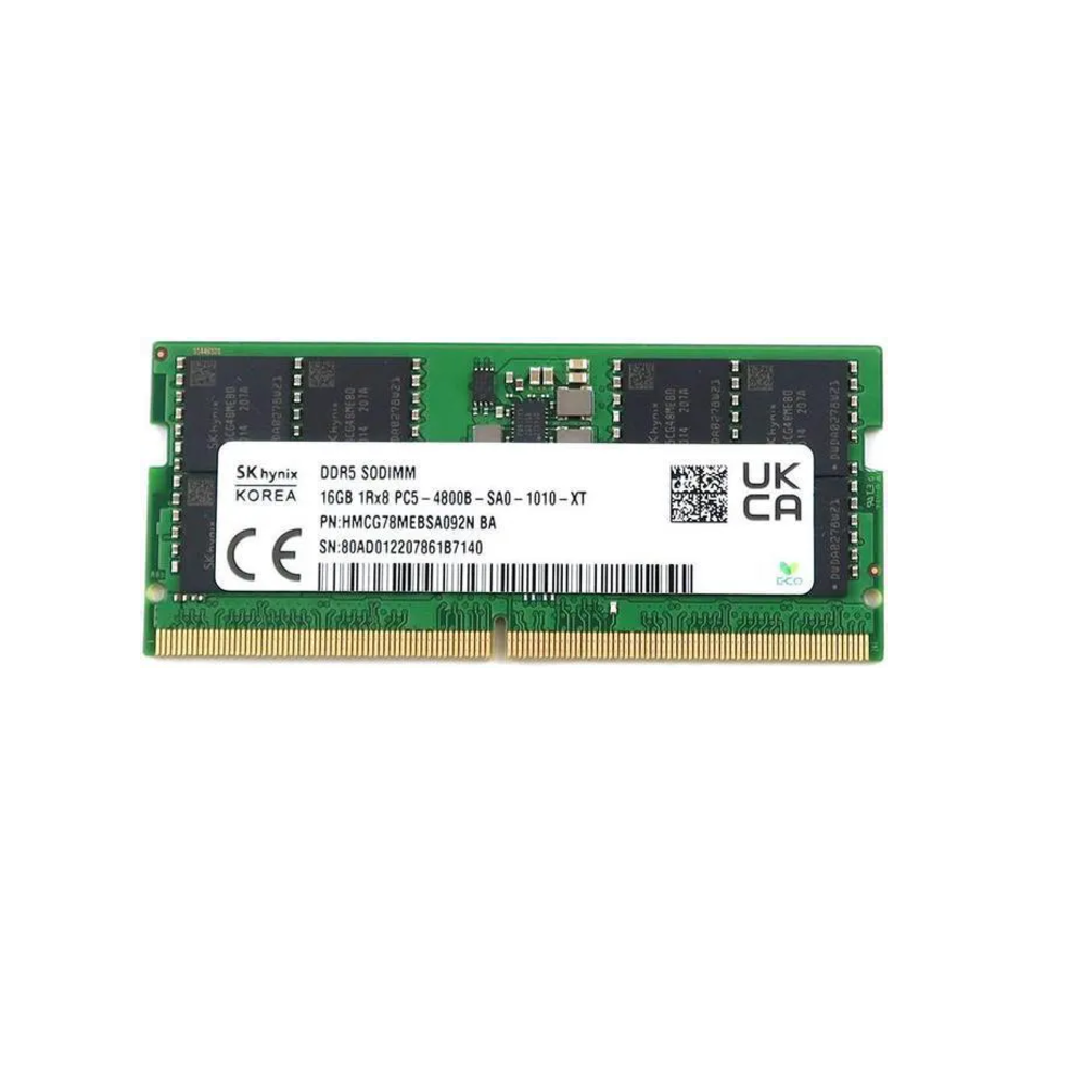 Memória Notebook 16GB DDR5 4800MHz SODIMM Hynix - HMCG78MEBSA092N