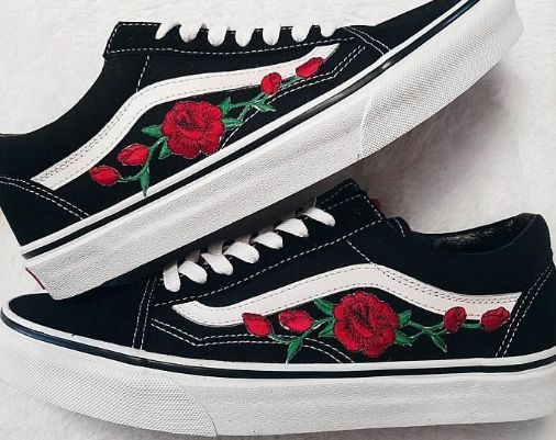 TÊNIS VANS OLD SKOOL FLORES - Outlet SK Calçados
