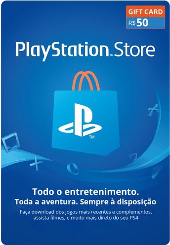 Gift Card PlayStation Store R$60 - Exclusivo Brasil