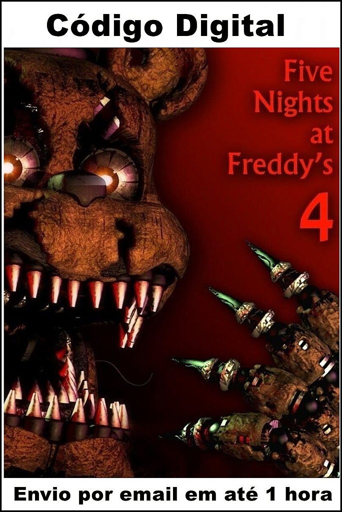 five nights at freddy's 1/2/3/4 Xbox One Mídia Digital - ALNGAMES - JOGOS  EM MÍDIA DIGITAL