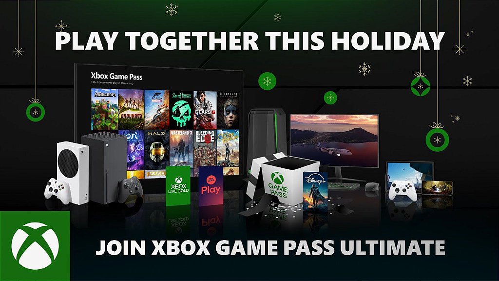 Desapego Games - Xbox > GAME PASS ULTIMATE e 2 PC GAME PASS 1 mês