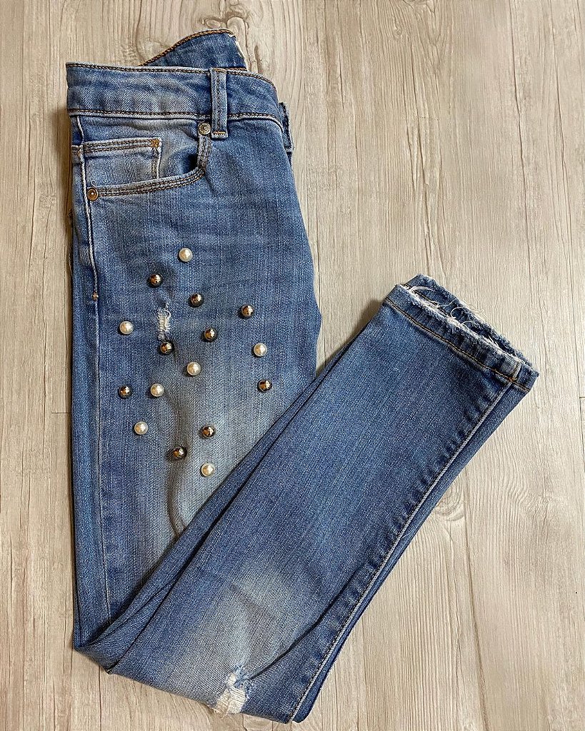Calça Jeans Zara - Brechoinville Brechó Joinville