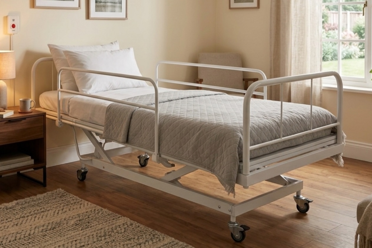 Cama Hospitalar Elétrica Motorizada 3 Movimentos