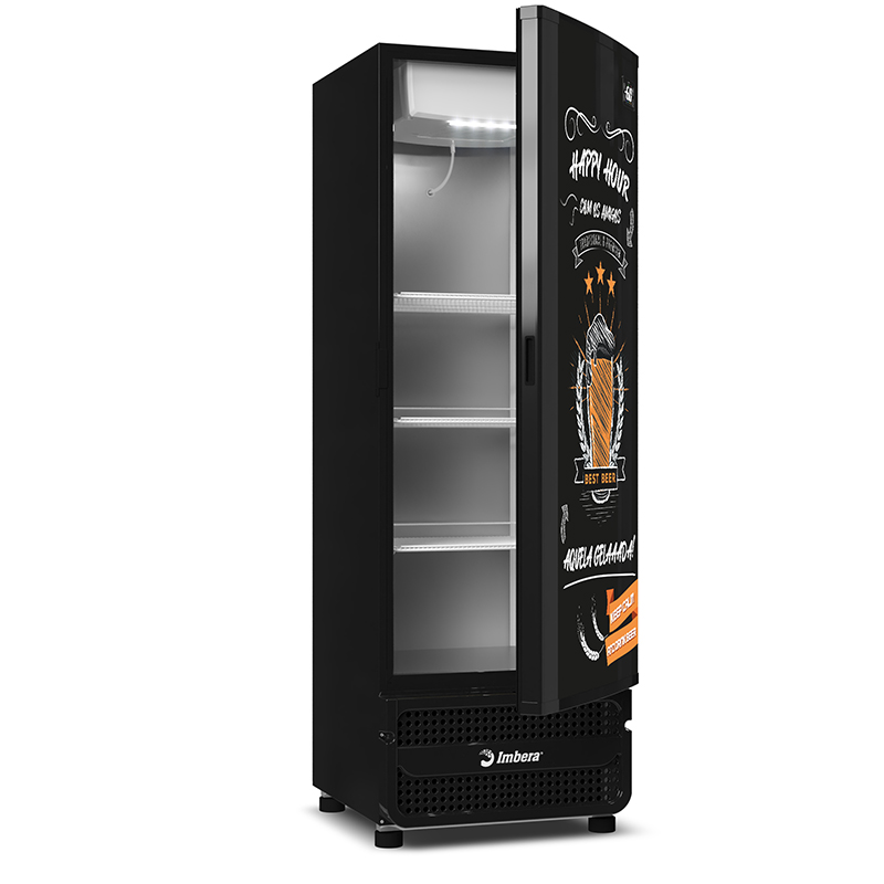 Refrigerador / Cervejeira 569L Porta Sólida IMBERA CCV355 HAPPY