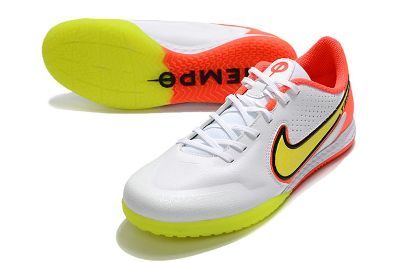 chuteira branca nike futsal