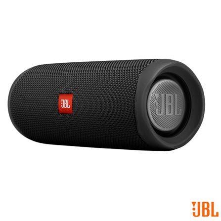 Caixa de Som Bluetooth JBL Flip 5 com 20W para Android, iOS e Windows Phone  Preto - Performance Games