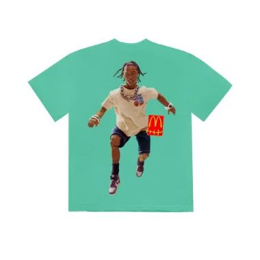 camiseta mcdonalds travis scott