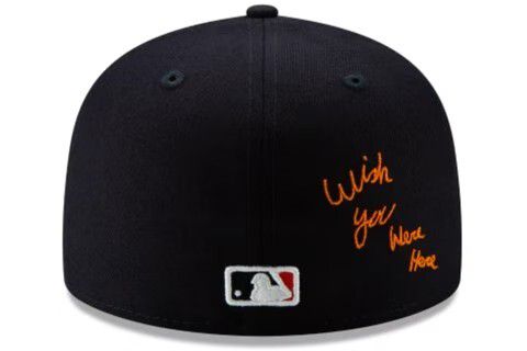 Travis Scott x New Era Houston Astros 59Fifty Boné Azul - lorosupply