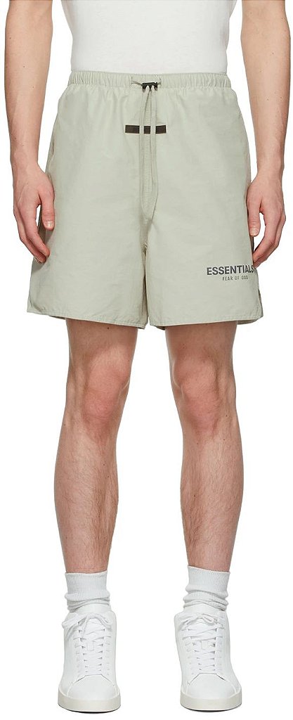 Fear of God Essentials Volley Shorts Concrete - Loro - Itens