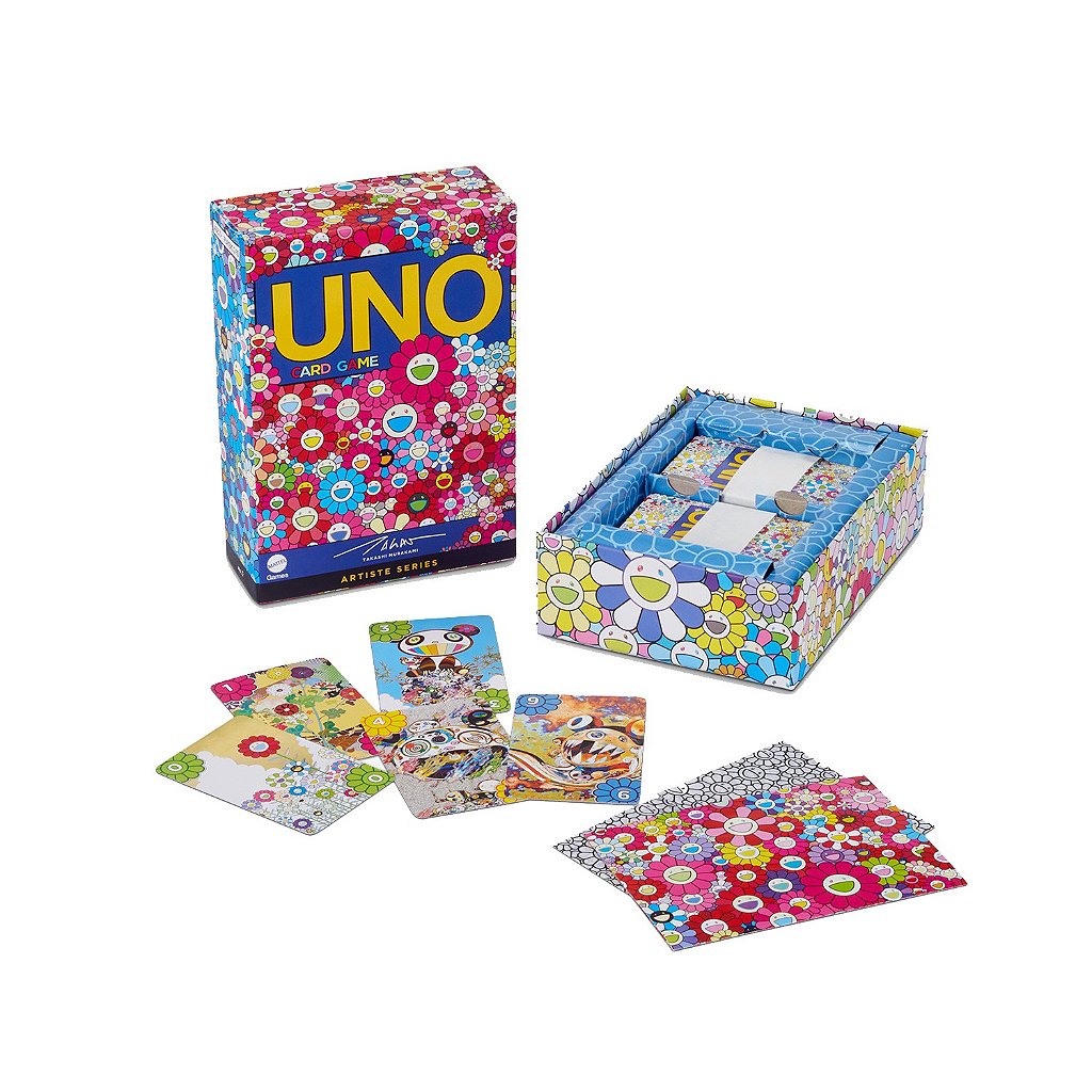 Takashi Murakami UNO Artist Series Card Game - Loro - Itens