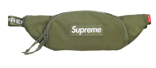 Supreme Small Waist Bag 22FW　美品 Supreme Small Waist Bag (FW22) Olive - Loro - Itens Exclusivos e