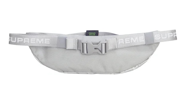 Supreme Small Waist Bag (FW22) Silver - Loro - Itens Exclusivos e Limitados