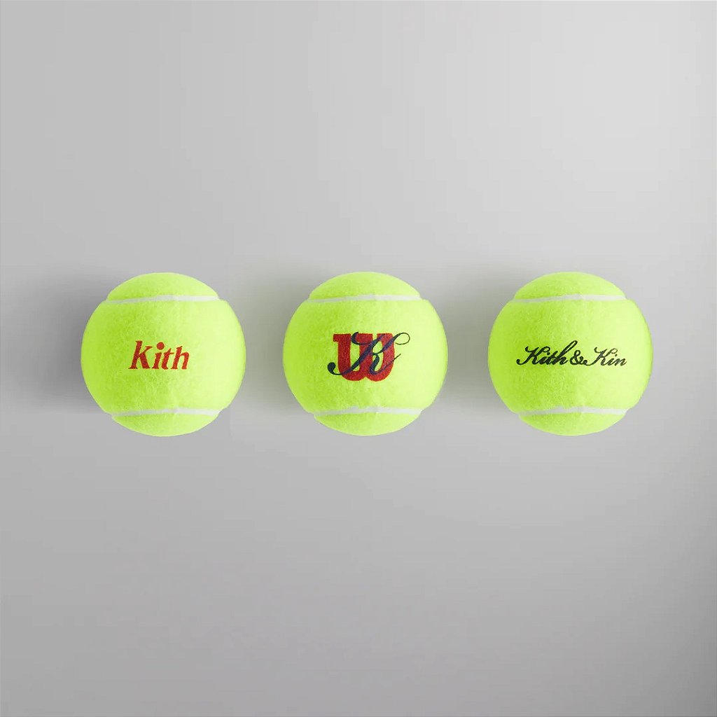 kith x wilson tennis ball set yellow テニス Kith x Wilson Regular Duty Tennis Ball Set Yellow - Loro - Itens