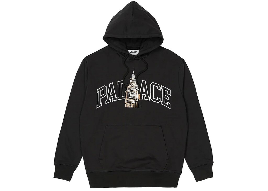 Palace Big Ben Hood Black - Loro - Itens Exclusivos e Limitados