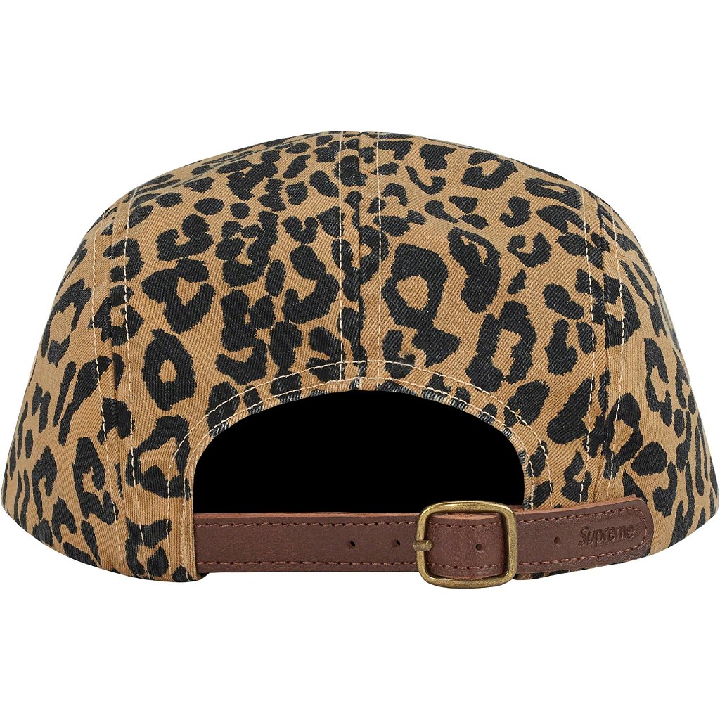 Supreme Boné Washed Chino Twill Camp Leopard - Loro - Itens