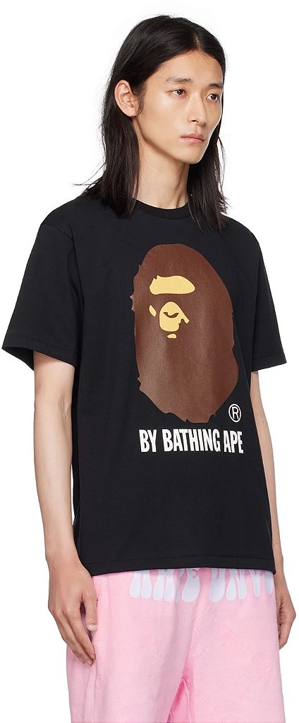BAPE Big Ape Head Tee (FW21) Black - Loro - Itens Exclusivos BAPE Big Ape Head Tee (FW21) Black - Loro - Itens Exclusivos