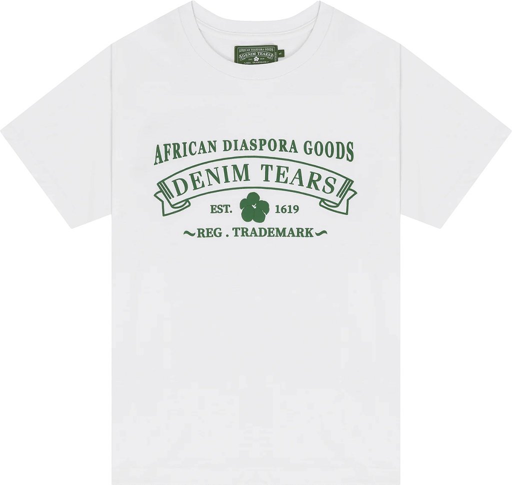 Denim Tears ラガーシャツ DENIM TEARS ADG T-Shirt Black - Loro - Itens Exclusivos e Limitados