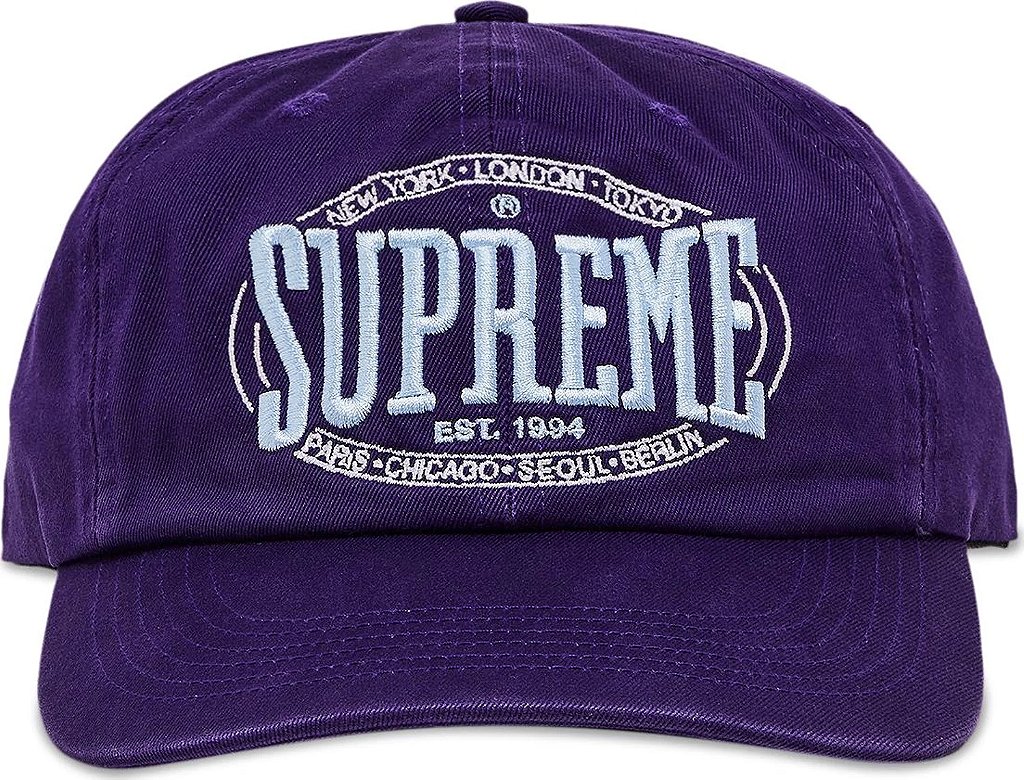Supreme Warm Up 6-Panel Purple - Loro - Itens Exclusivos e Limitados