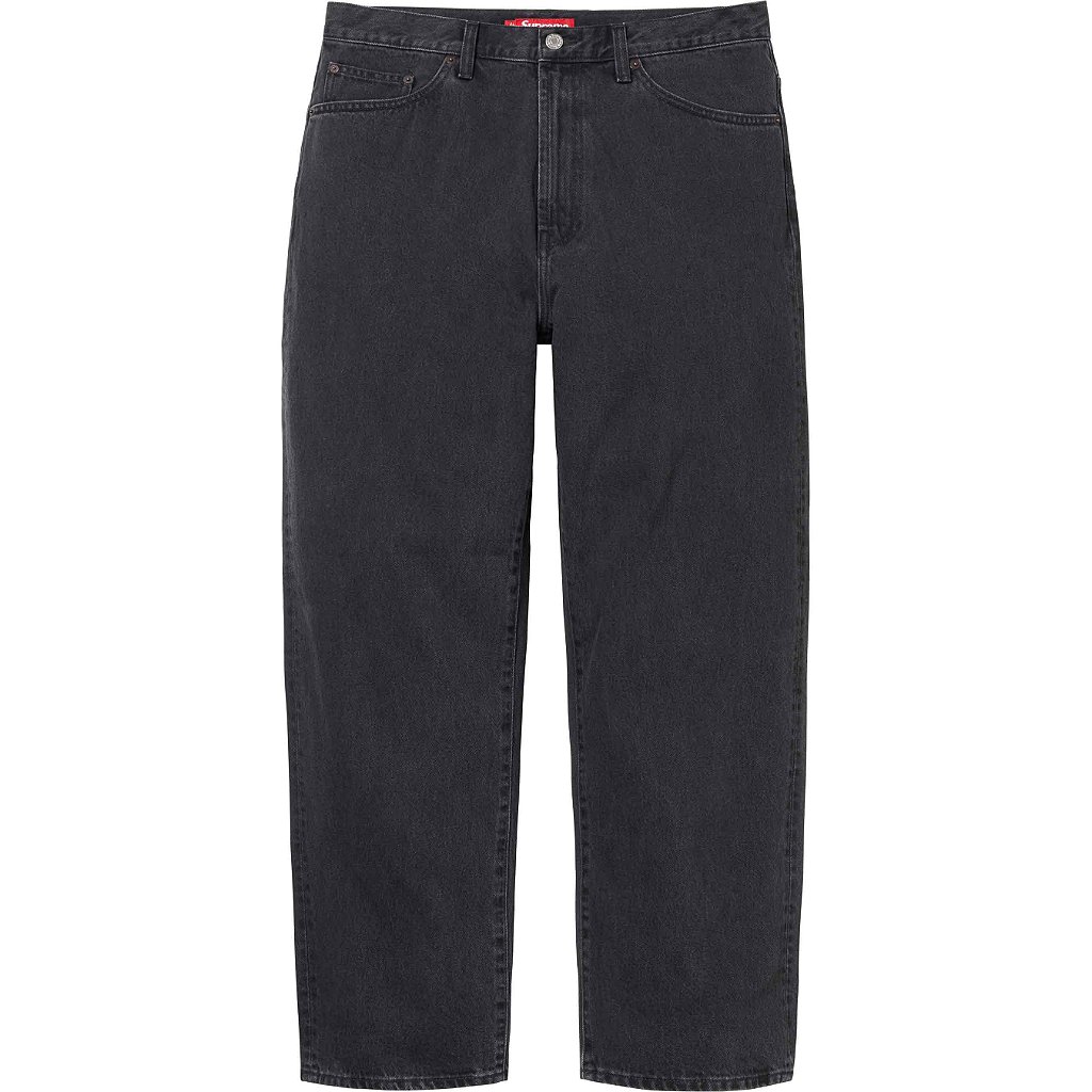 Supreme Baggy Jean (FW24) Black - Loro - Itens Exclusivos e Limitados