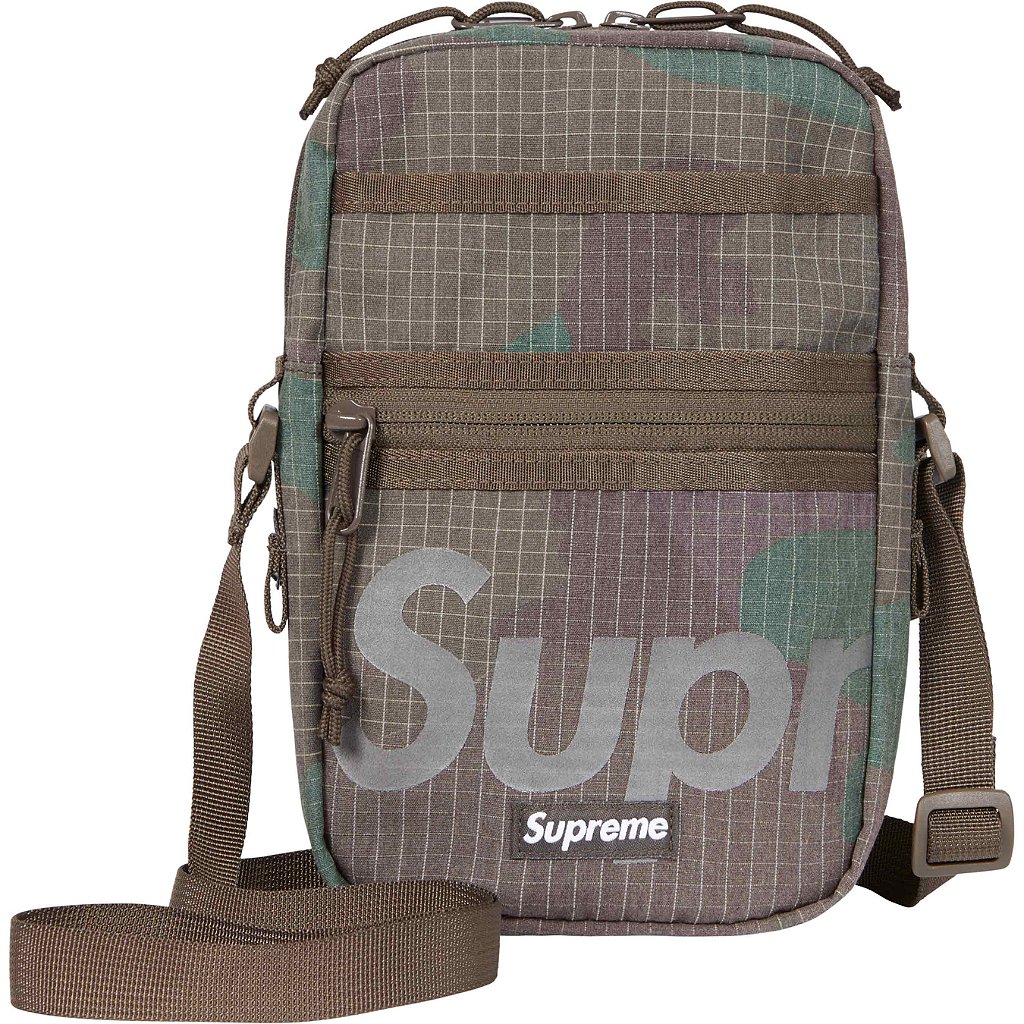 Supreme shoulder bag FW24 Woodland Camo - Loro - Itens Exclusivos