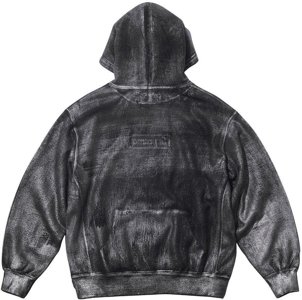 Supreme MM6 Maison Margiela Foil Box Logo Hooded Sweatshirt