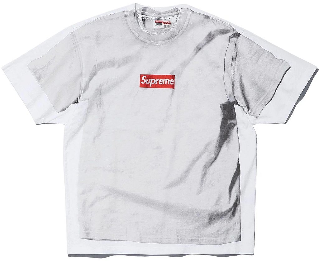 Supreme MM6 Maison Margiela Box Logo Tee White - Loro - Itens