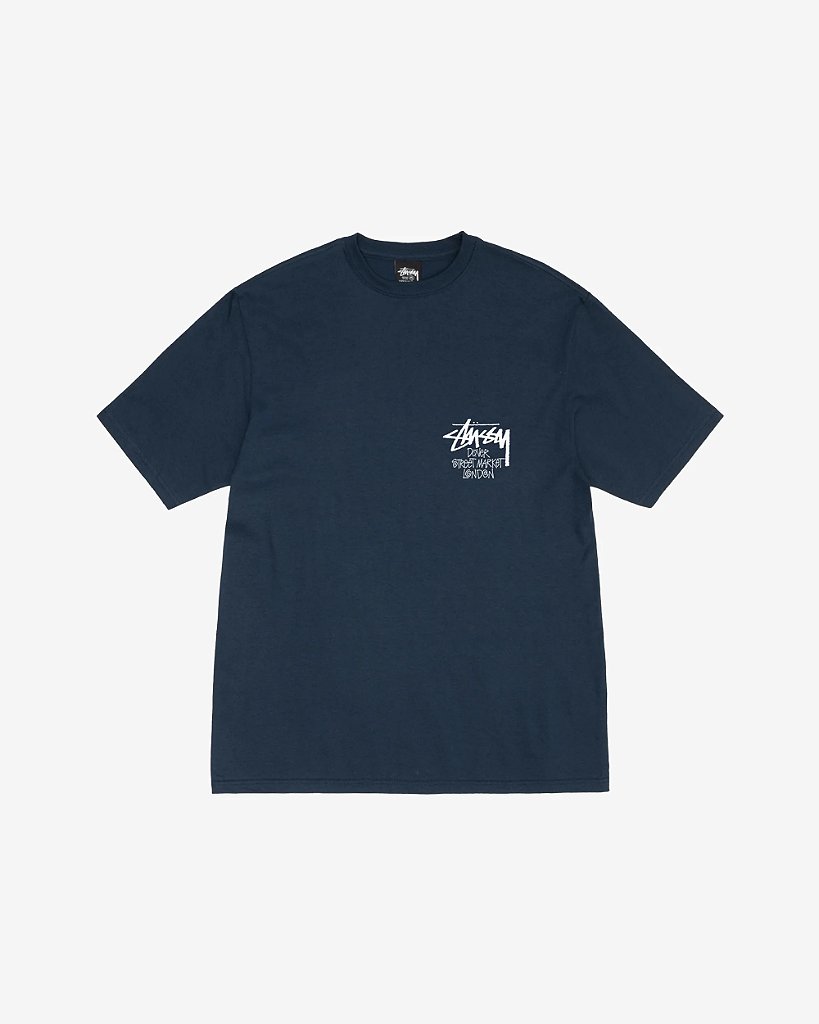 STUSSY X DSM LONDON TEE WHITE - Loro - Itens Exclusivos e Limitados