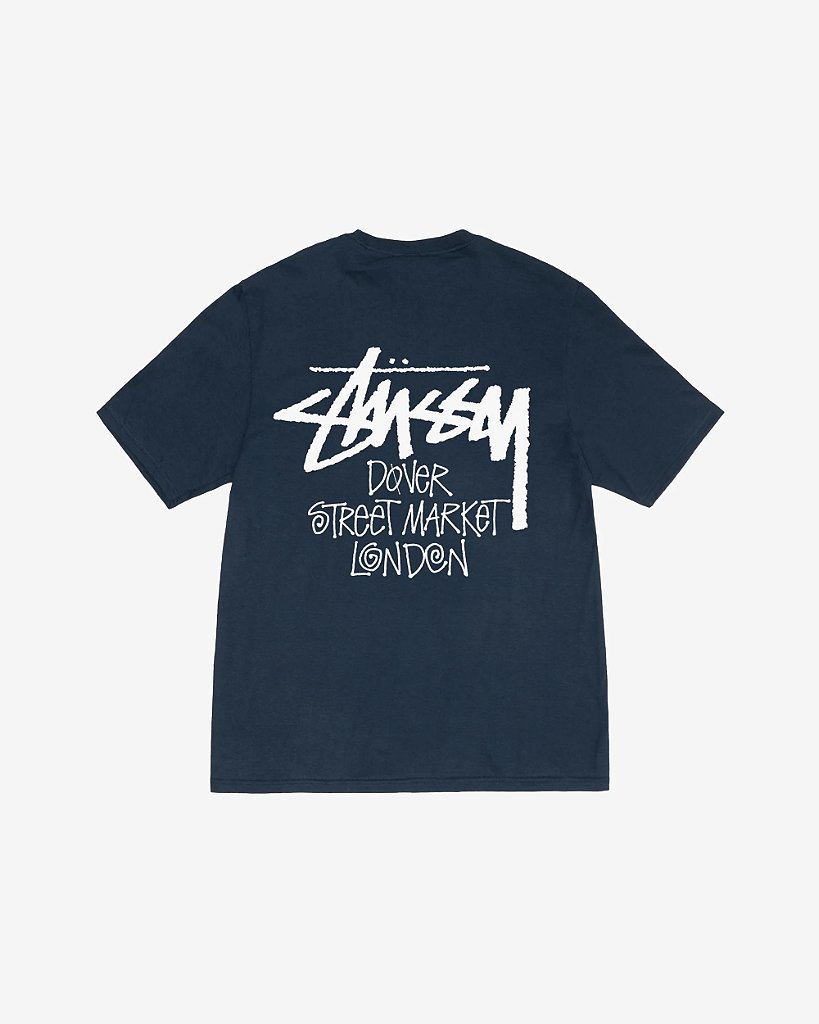 STUSSY X DSM LONDON TEE WHITE - Loro - Itens Exclusivos e Limitados