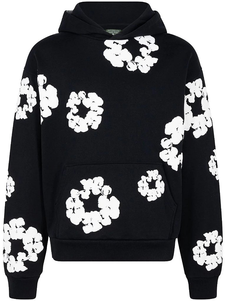 Denim Tears The Cotton Wreath Sweatshirt Black - Loro - Itens