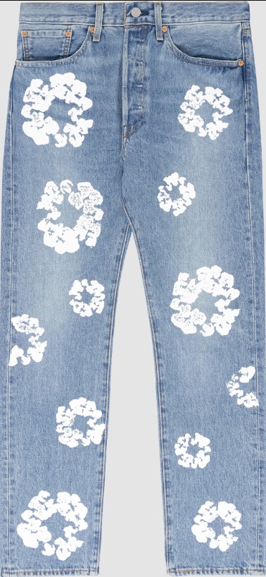 Denim tears × Levi's JEAN LIGHT WASH DENIM TEARS THE COTTON WREATH JEAN LIGHT WASH - Loro - Itens