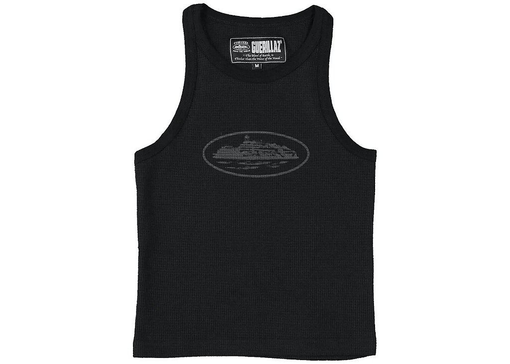 Corteiz Women's Tank Top Triple Black - Loro - Itens Exclusivos e