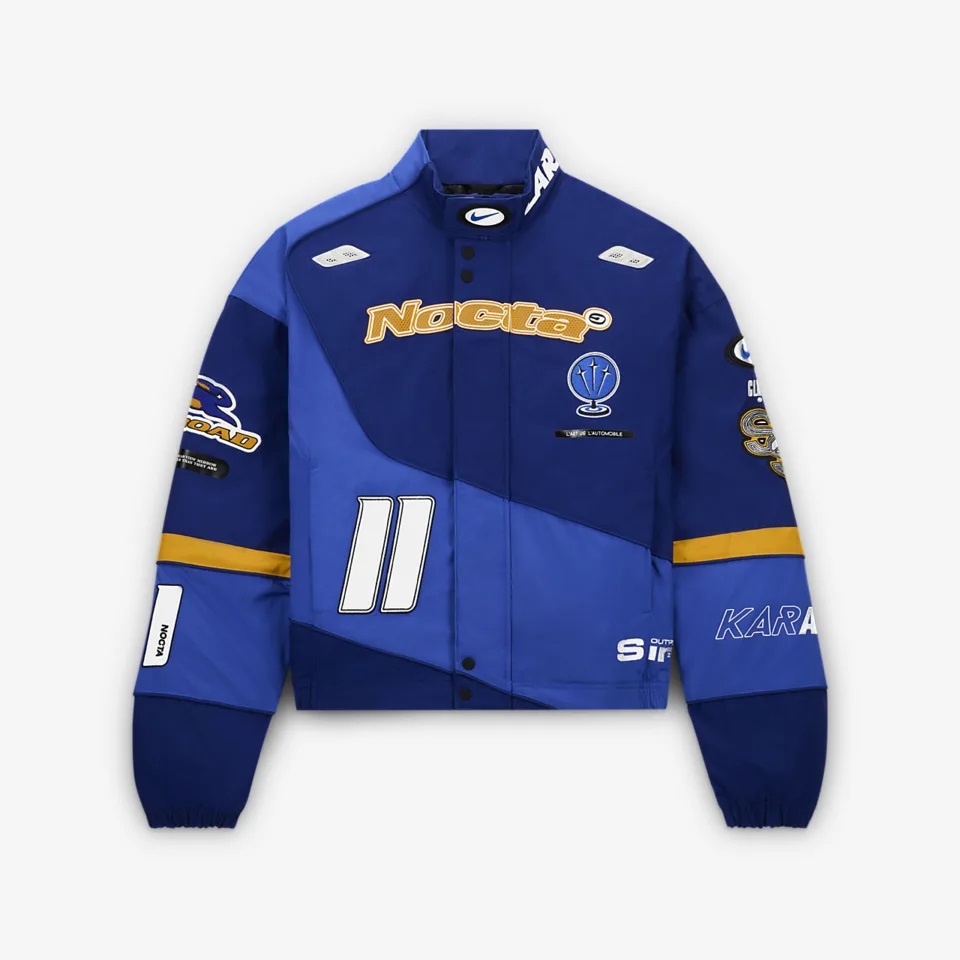 Nike x NOCTA L'Art Racing Jacket Deep Royal Blue/Racer Blue