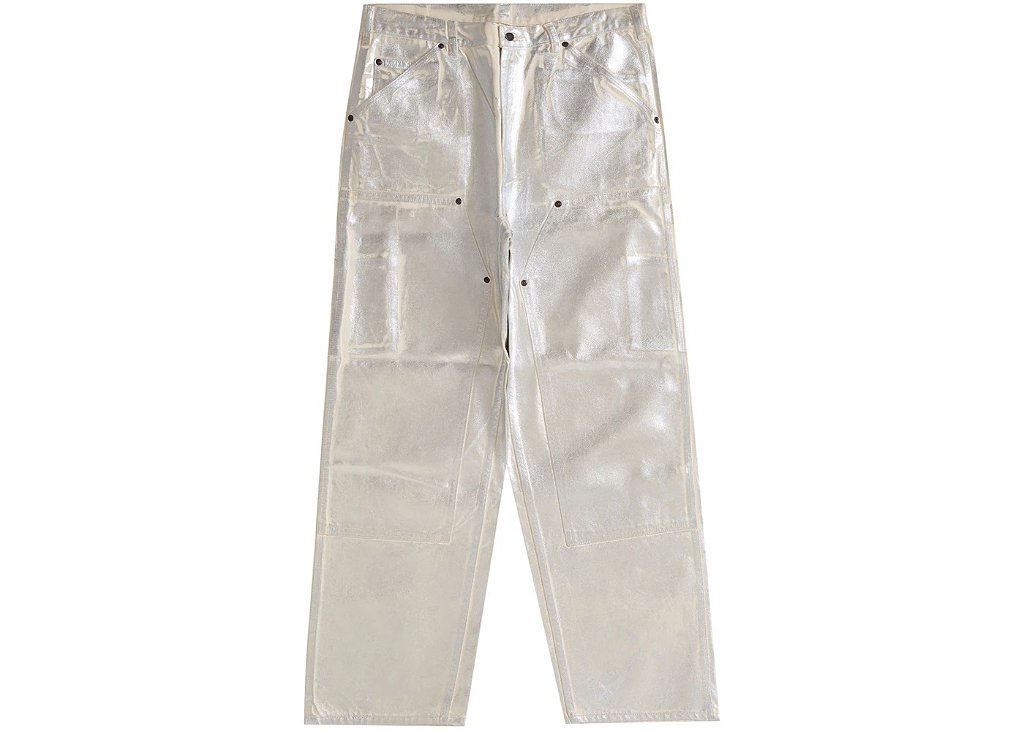 モチョSupreme x MM6 Foil Double Knee Supreme MM6 Maison Margiela Foil Double Knee Painter Pant Natural