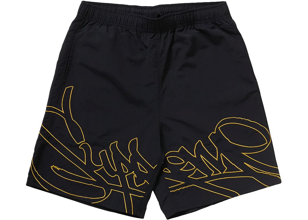 Supreme Tag Water Short Black - Loro - Itens Exclusivos e Limitados