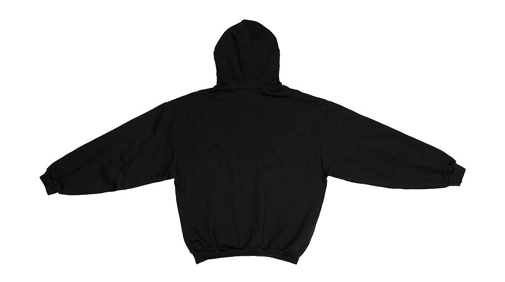 【SET UP】YZY GOSHA BLACK DOGS HEATHER Yeezy Gosha Black Dogs Hoodie Black Men's - SS24 - US