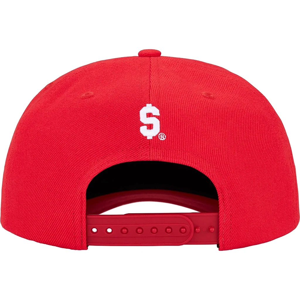 Supreme Felt Arc 6-Panel Red - Loro - Itens Exclusivos e Limitados