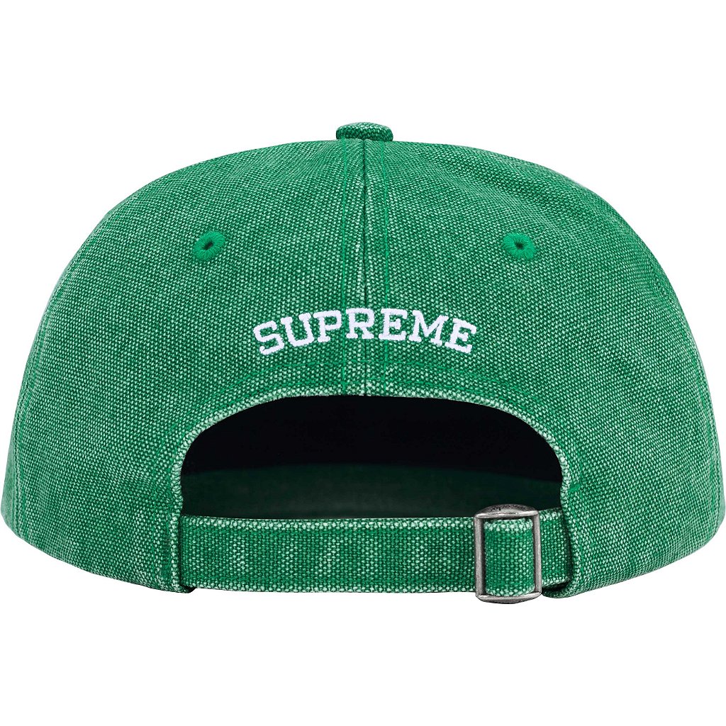全品送料0円 Supreme Pigment Itens - Loro - Green 6-Panel Logo S 帽子