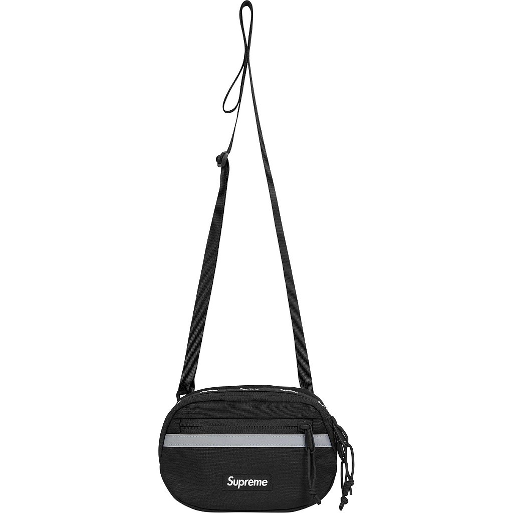 Supreme Mini Side Bag Black - Loro - Itens Exclusivos e Limitados