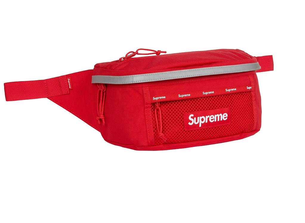 Supreme Waist Bag (SS24) Red - Loro - Itens Exclusivos e Limitados