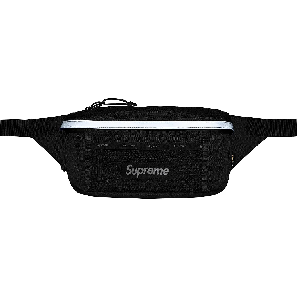Supreme Waist Bag (SS24) Black - Loro - Itens Exclusivos e Limitados