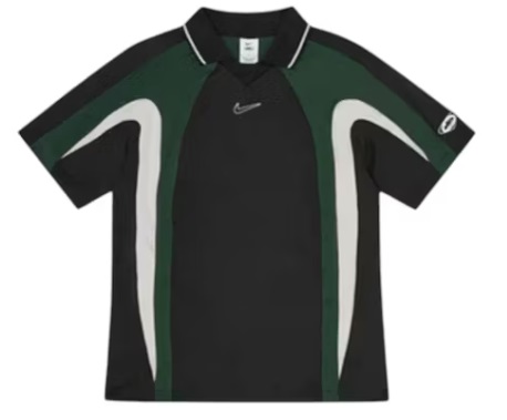 NIKE X CORTEIZ NRG FOOTBALL JERSEY Mサイズ Nike x Corteiz NRG Jersey Black/Forest Green - Loro - Itens