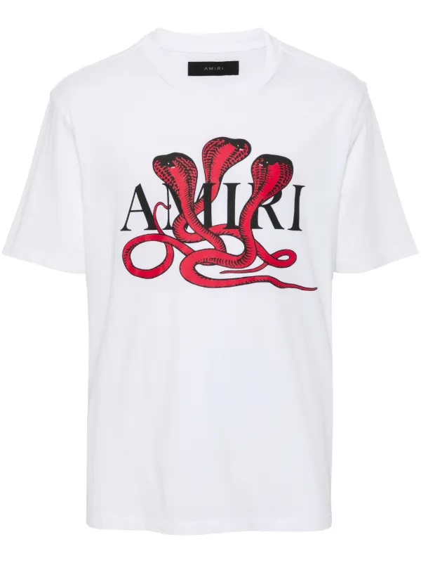 AMIRI White Poison T-Shirt - Loro - Itens Exclusivos e Limitados